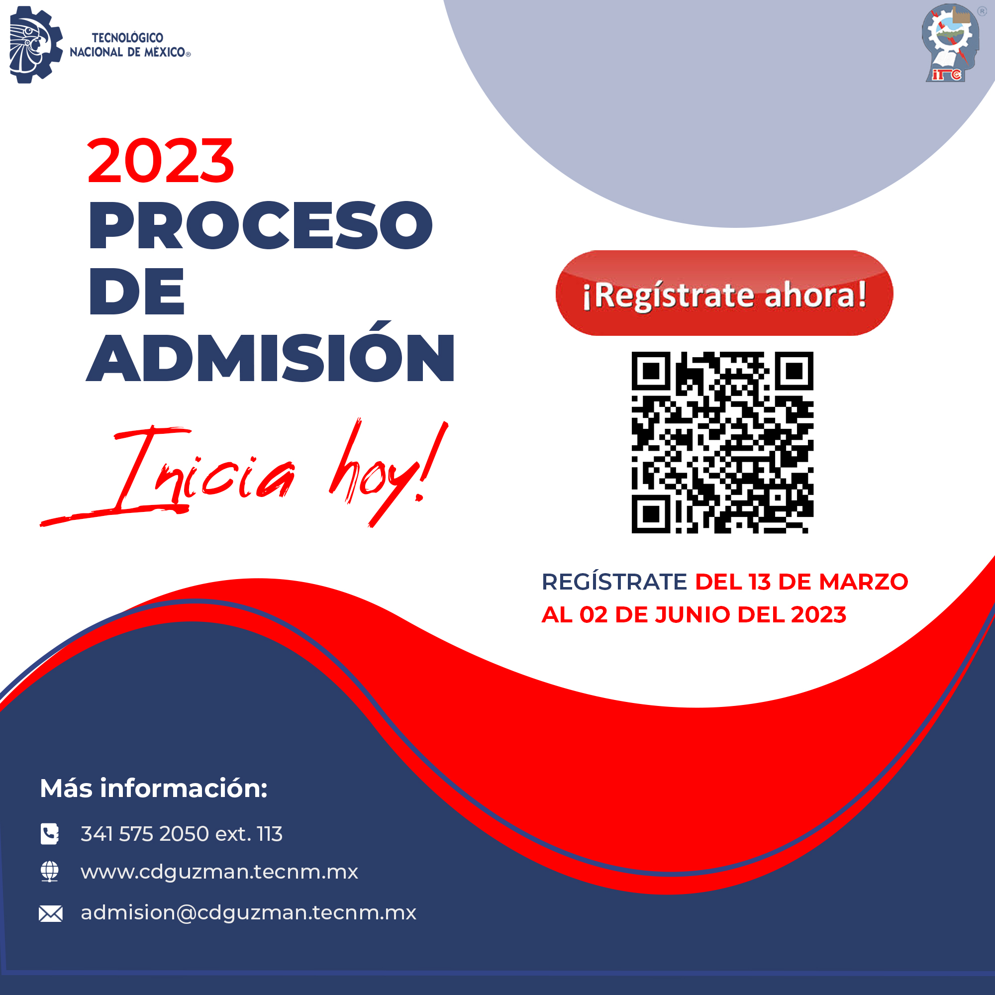 ¿Quieres estudiar en el TecNM Campus Ciudad Guzmán?