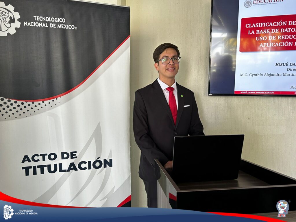 “¡Hoy celebramos con gran orgullo el logro de Josué Daniel Torres Santos!