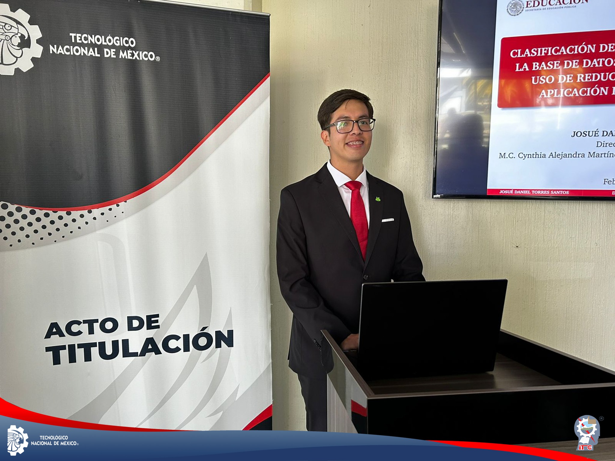 “¡Hoy celebramos con gran orgullo el logro de Josué Daniel Torres Santos!