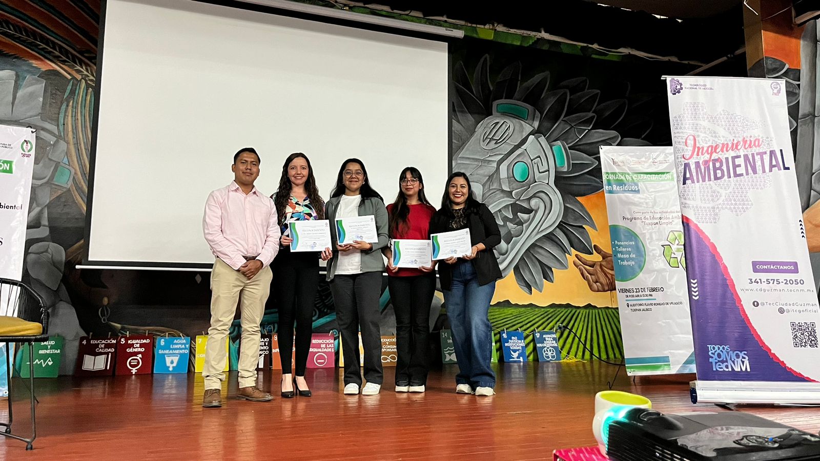 ¡El Club Ambiental Bioterra presente en Tuxpan Jalisco!