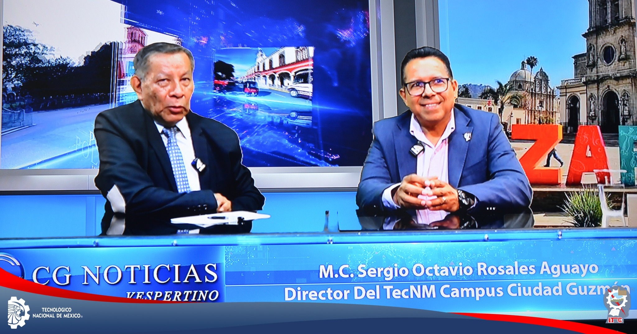 Visita a las Instalaciones del canal cuatro televisión
