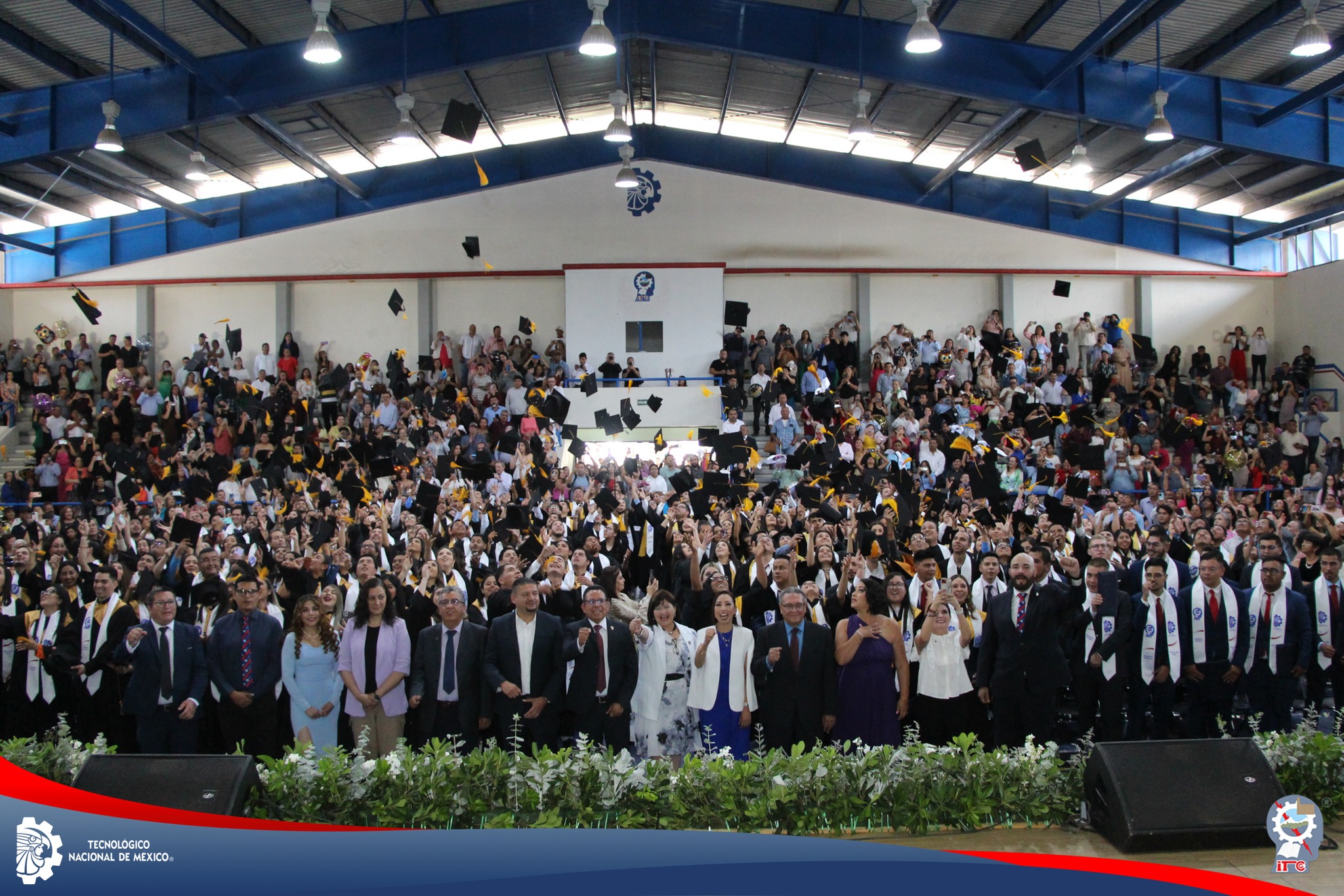 El TecNM Campus Ciudad Guzmán celebró hoy su Ceremonia de Graduación abril 2024