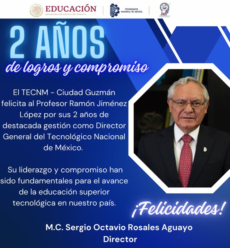 2 años de destacada gestión como Director General