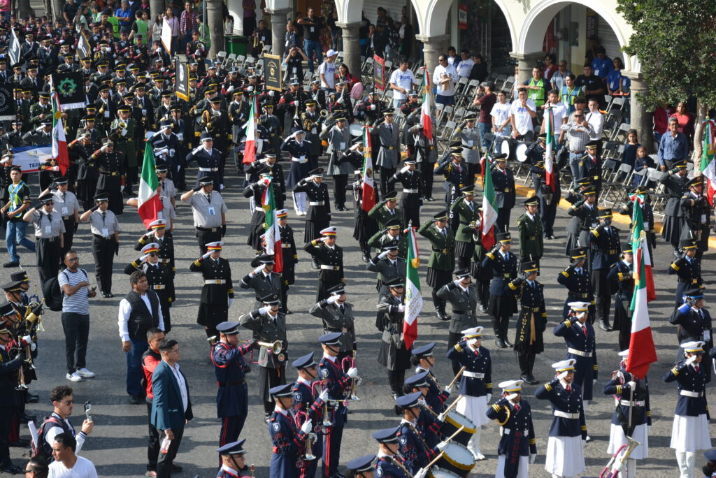 Concluye con éxito el IX Encuentro Regional de Escoltas y Bandas de Guerra, Zona Centro
