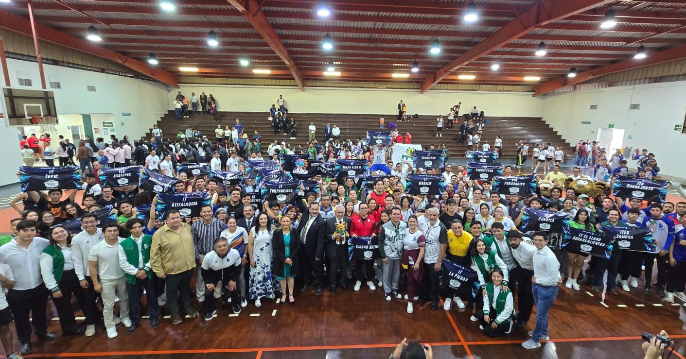 Presencia del TecNM – Ciudad Guzmán en la inauguración del LXVII Evento Prenacional Deportivo