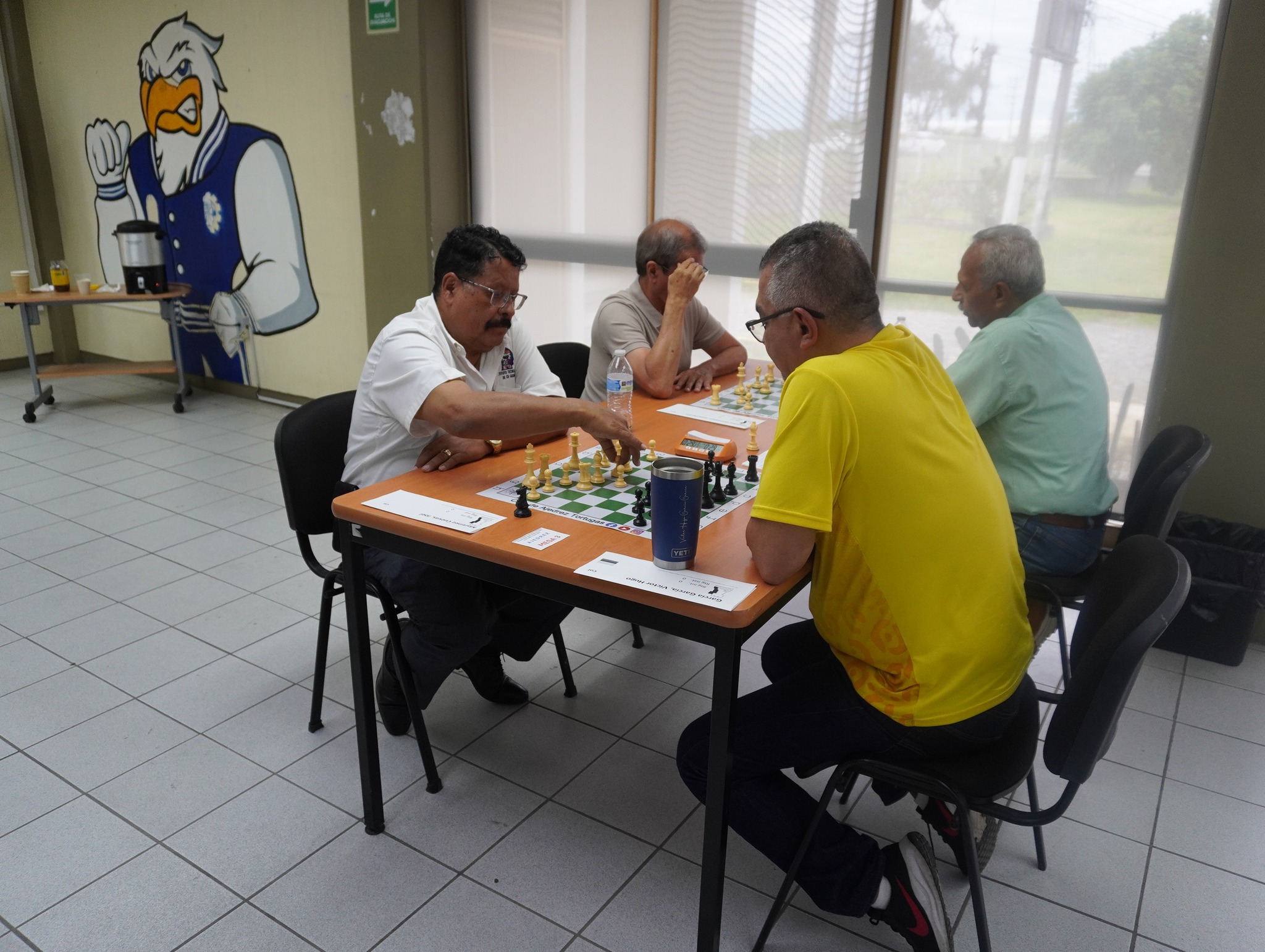 Primera jugada en el tablero