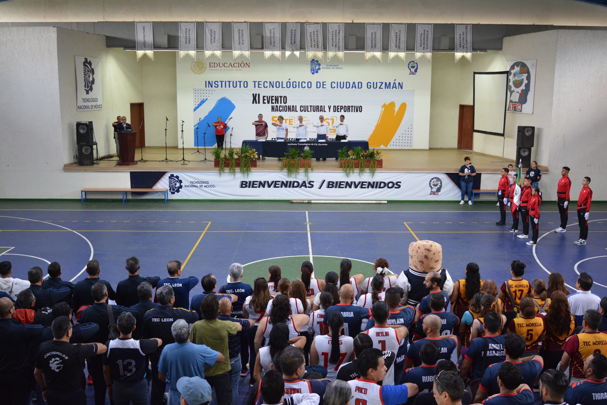 Inauguramos el XI Evento Nacional Cultural y Deportivo del Sindicato Nacional de Trabajadores de la Educación (SNTE) Sección 61, etapa regional!
