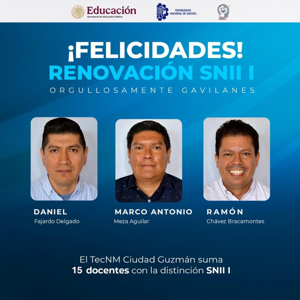 Felicidades a nuestra comunidad académica!  