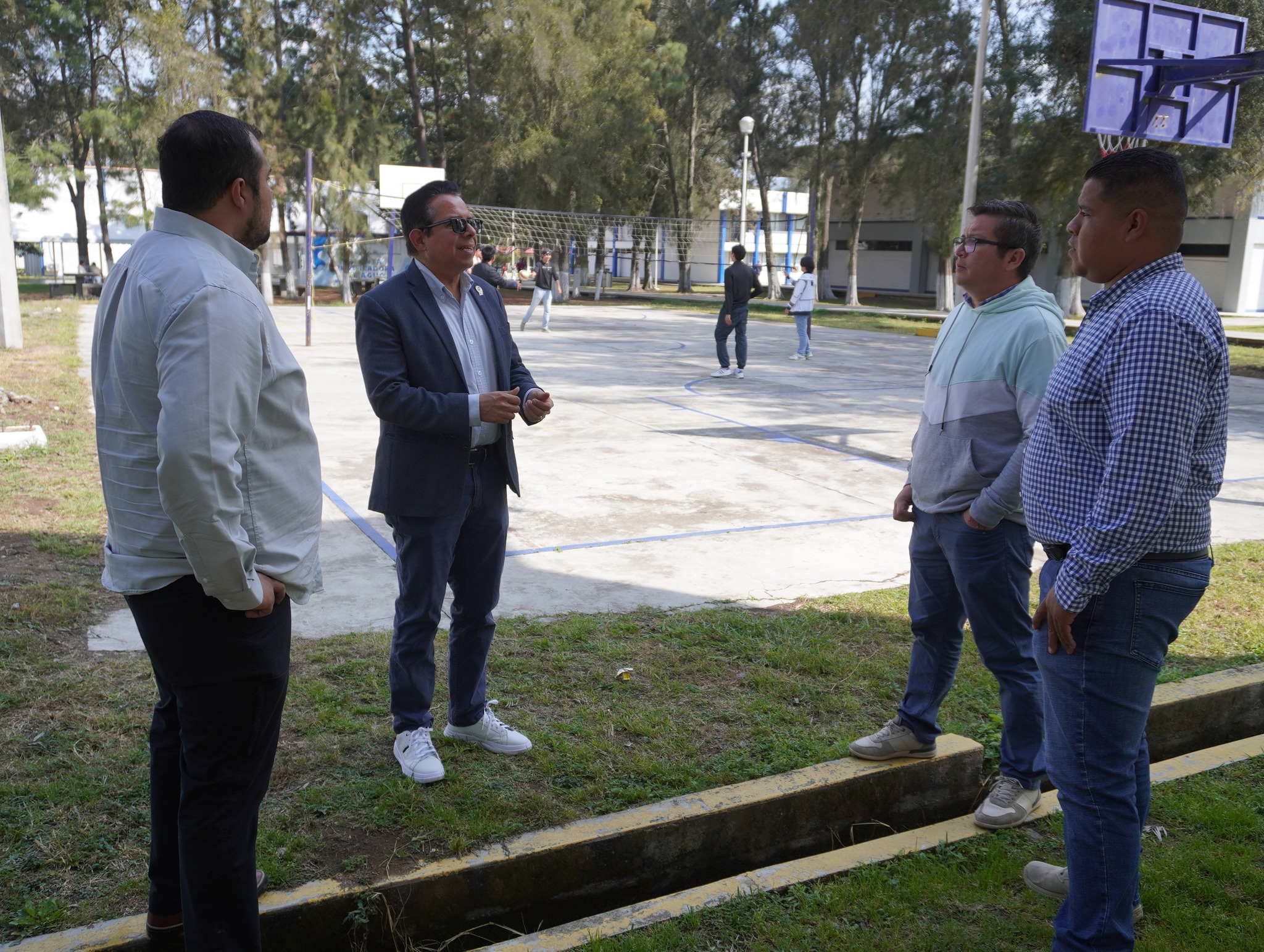 Inician trabajos de remodelación en canchas del TecNM Ciudad Guzmán