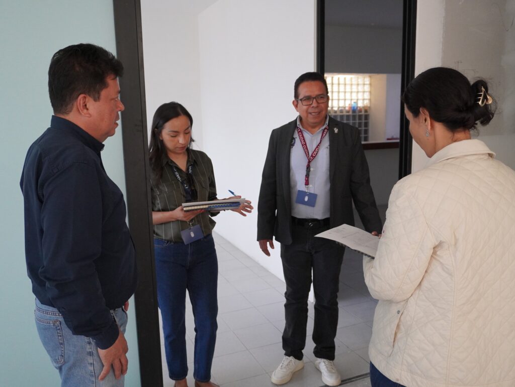Supervisan avances de obras en el TecNM – Ciudad Guzmán