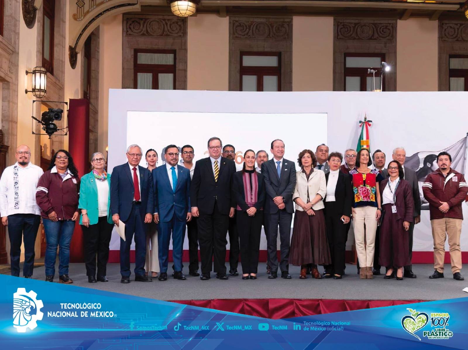 Durante la conferencia matutina del Gobierno de México, el director general del #TecNM, Ramón Jiménez López