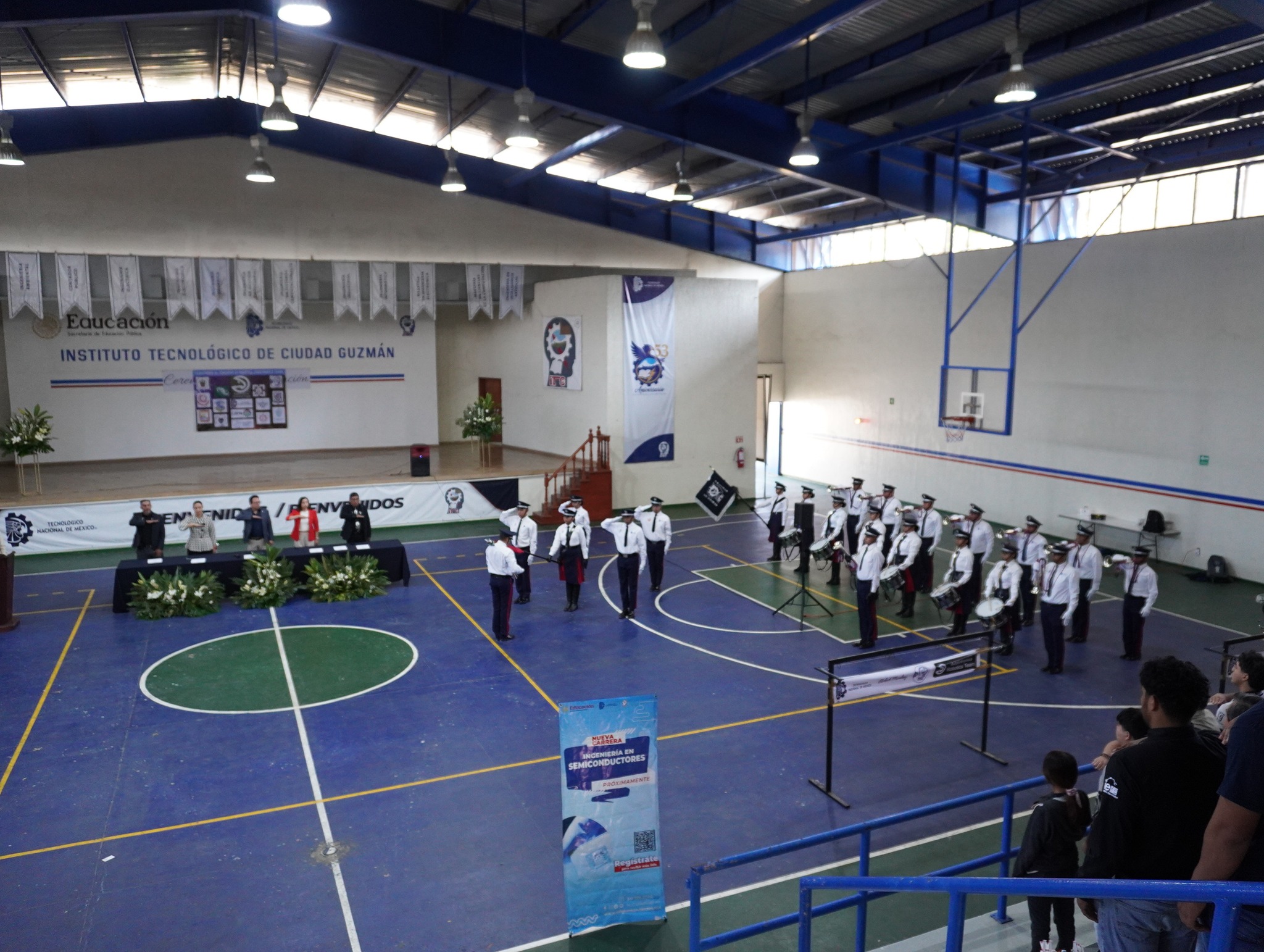 El día de hoy celebramos la inauguración de las Jornadas Académicas de Ingeniería Electrónica en el TecNM Ciudad Guzmán