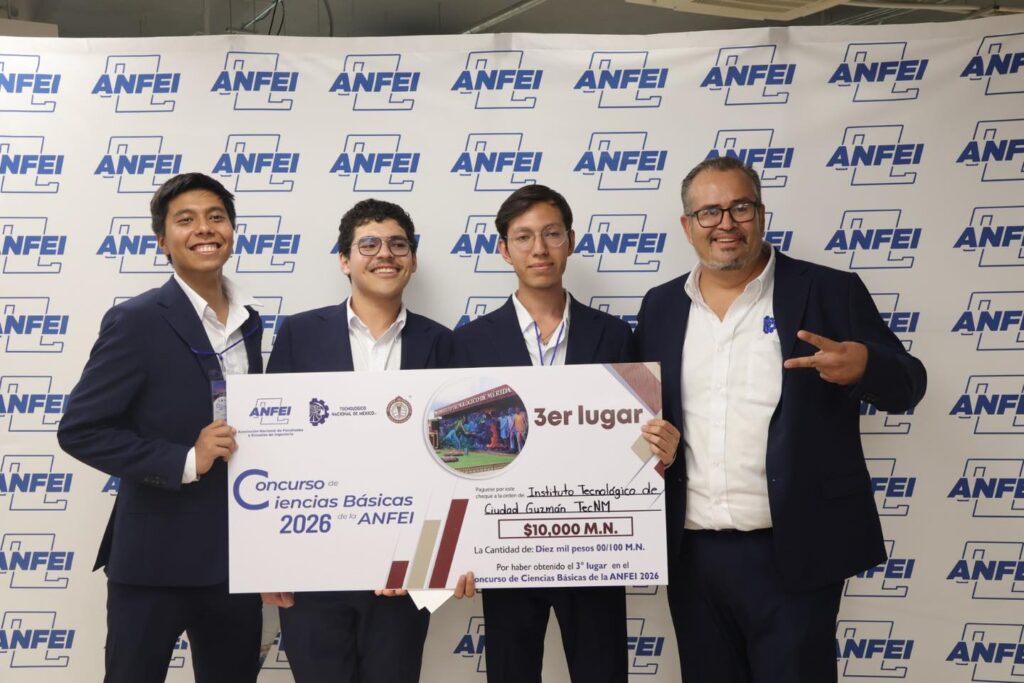 ¡Orgullo Gavilán! Estudiantes del TecNM – Ciudad Guzmán obtuvieron el 3.er